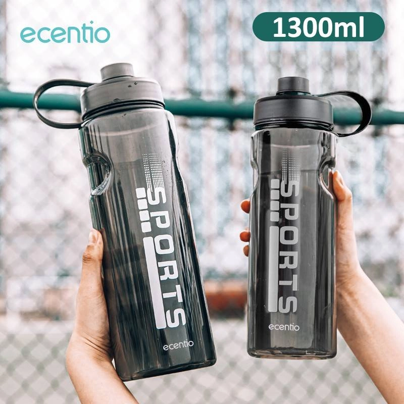 Product image Ecentio Surabaya - Sports Water Bottle 1300ml SWBE-0601 1300 ml Black