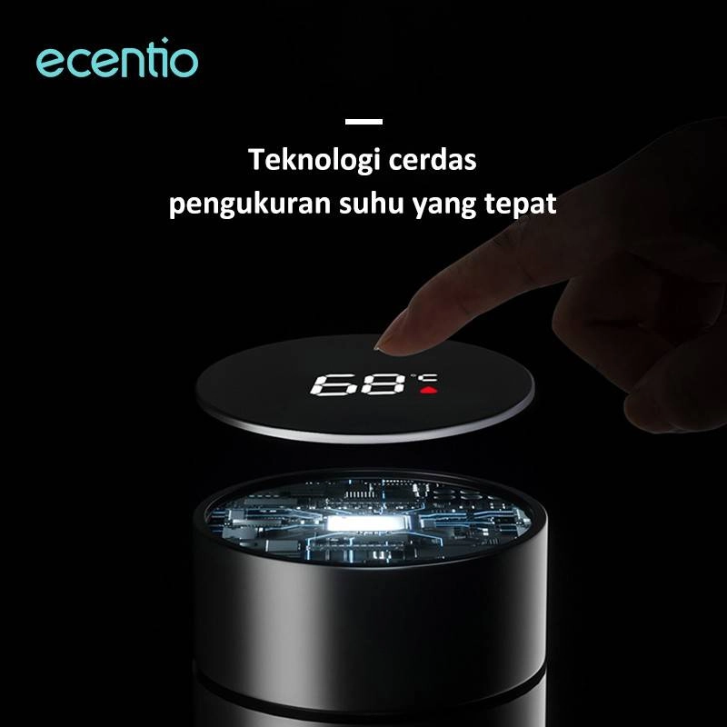 Product image Ecentio Surabaya - Smart Insulation Cup SICE-8301 500 ml Black
