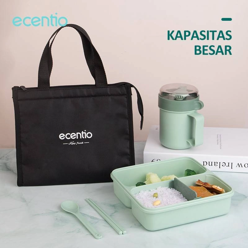Product image Ecentio Surabaya - Small Aluminum Foil Tote Bag Black 25 * 16 * 21cm