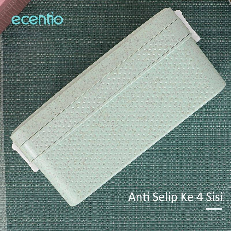 Product image Ecentio Double Plastic Lunch Boxes PLBE-2601 1000 ml Green