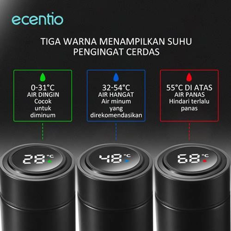 Product image Ecentio Smart Insulation Cup SICE-8301 500 ml Black