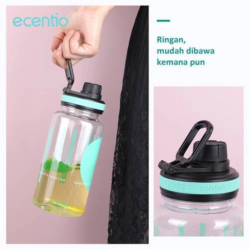 Product image Ecentio Outdoor large capacity sports water cup 1000ml 5058-0201 1000 ml Green