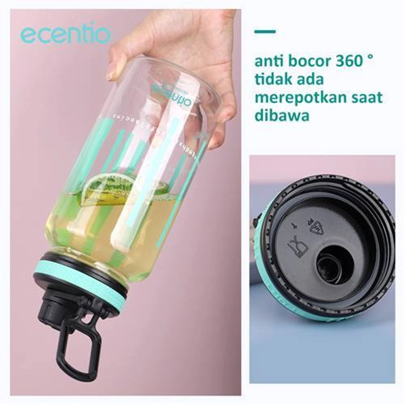 Product image Ecentio Outdoor large capacity sports water cup 1000ml 5058-0201 1000 ml Green