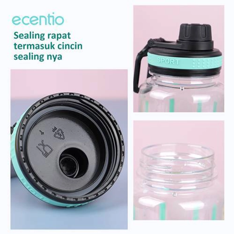 Product image Ecentio Outdoor large capacity sports water cup 1000ml 5058-0201 1000 ml Green