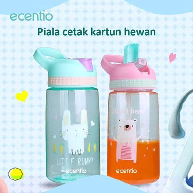 Product image Ecentio Plastic Cups PLCE-8901 450 ml Pink