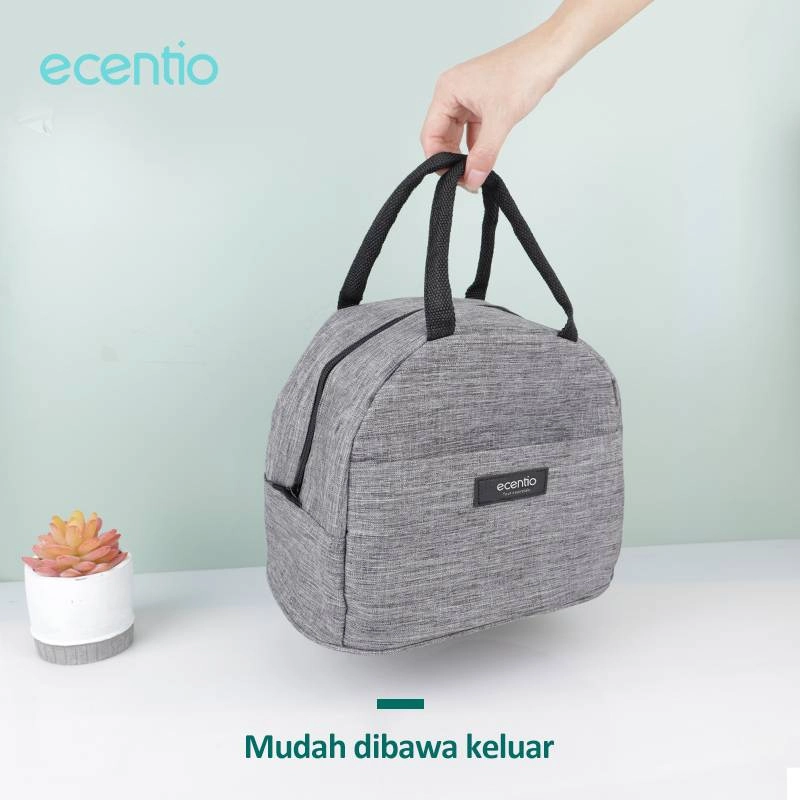 Product image Ecentio Insulated Lunch Bag ILBT-7101 25.0*21.0*13.5 Grey