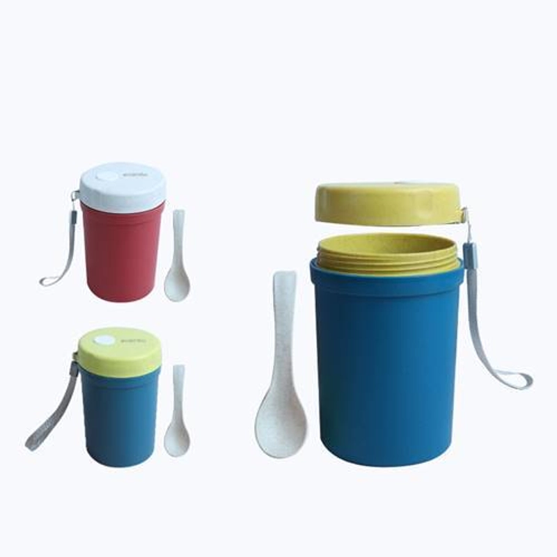 Product image ecentio Wheat Straw Soup Cup WSCE-7901 350 ml Blue