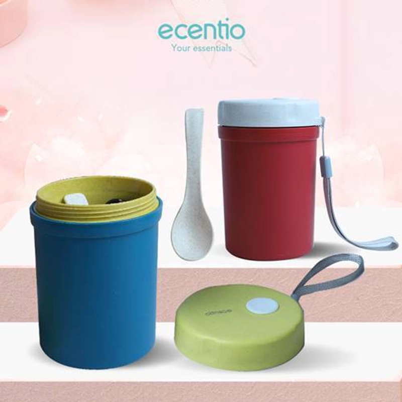 Product image ecentio Wheat Straw Soup Cup WSCE-7901 350 ml Blue