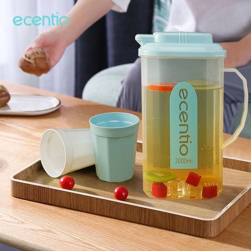 Product image Ecentio Five-Piece Kettle Set 2000 ml Blue