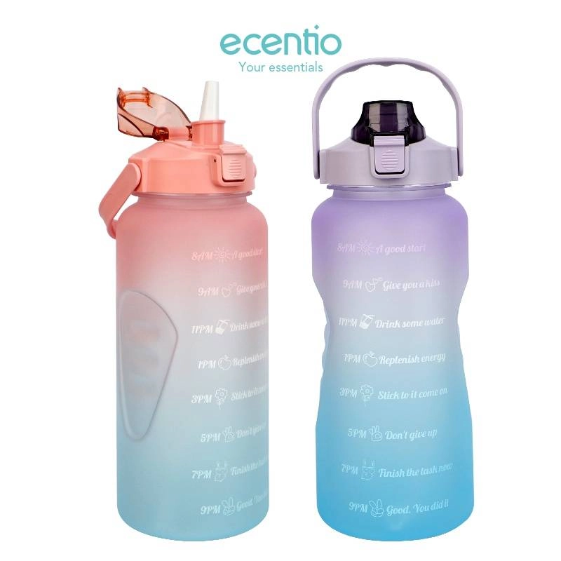 Product image Ecentio Fun Scale Plastic Bottle 2000 ml Pink