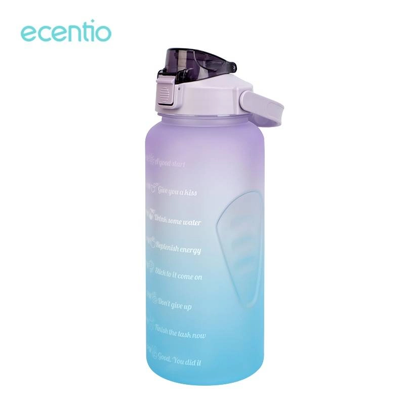 Product image Ecentio Fun Scale Plastic Bottle 2000 ml Purple