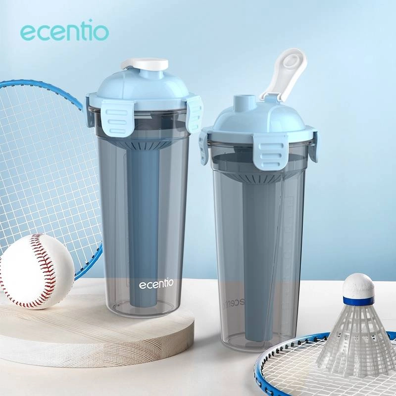 Product image Ecentio Cooling Water Bottle Blue 670 ml