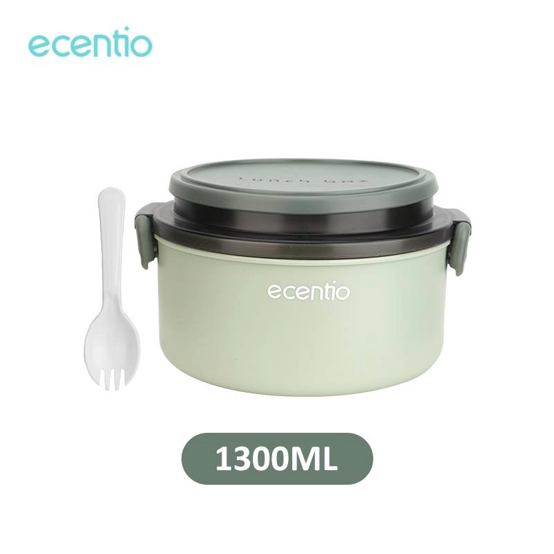 Product image Ecentio Double Layer Lunch Box Blue 1300 ml