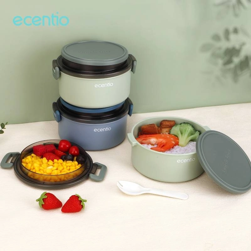 Product image Ecentio Double Layer Lunch Box Blue 1300 ml