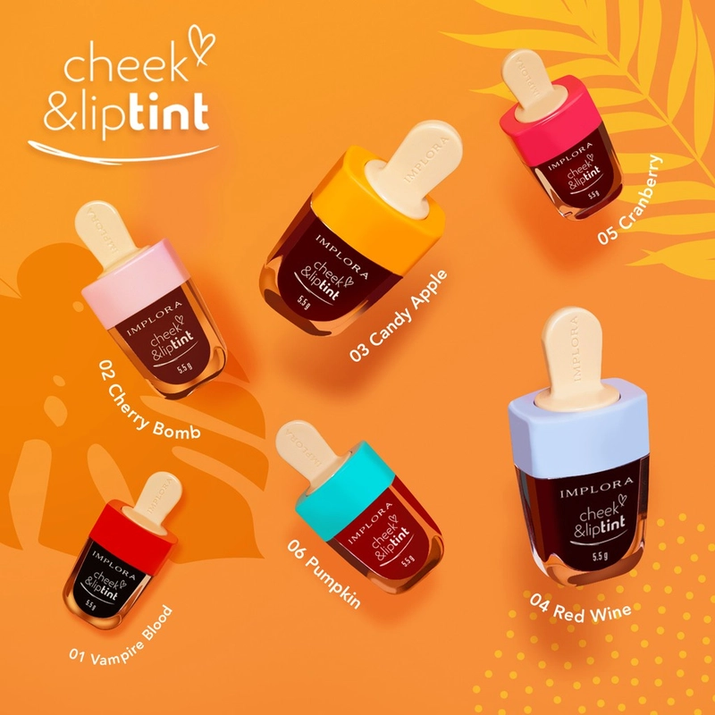 Product image ELYSIA - IMPLORA Cheek & Lip Tint Ice Cream 5ml 03-Candy Apple