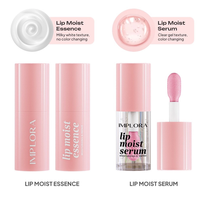 Product image ELYSIA - IMPLORA Lip Moist Series Essence Serum Lip Oil Perawatan Bibir BPOM 2.85ml Lip Moist Serum