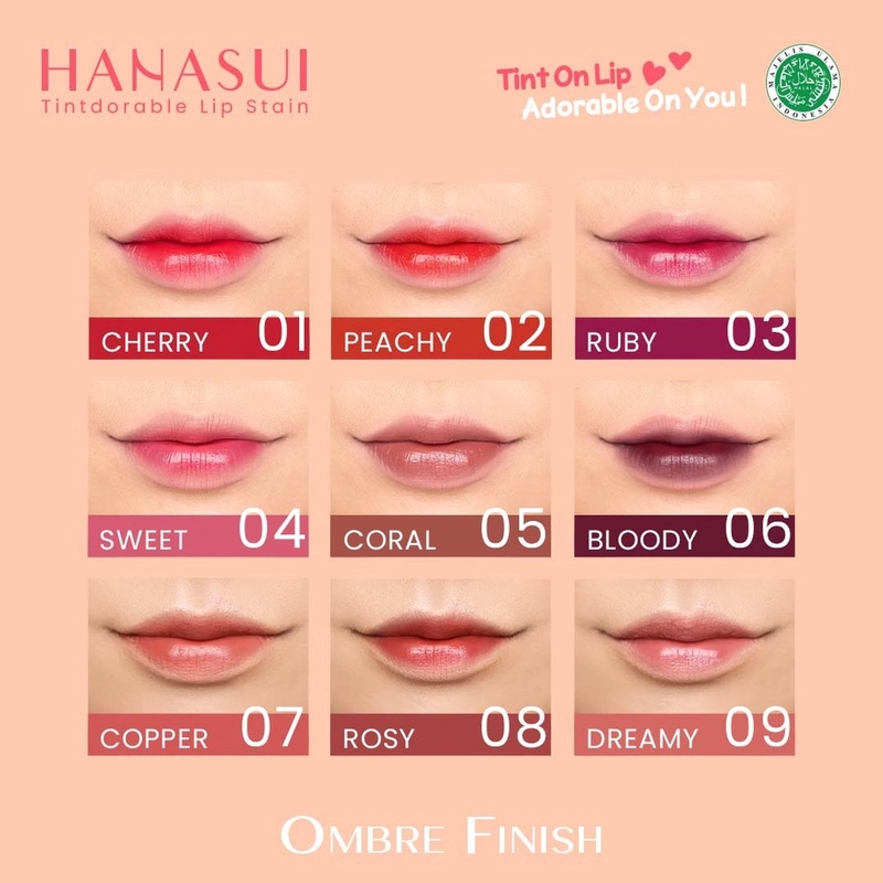 Product image ELYSIA - HANASUI Tintdorable Lip Stain Lip Tint 3.5gr 04 - Sweet