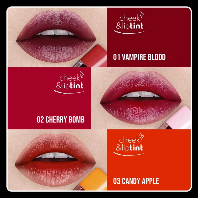 Product image ELYSIA - IMPLORA Cheek & Lip Tint Ice Cream 5ml 03-Candy Apple