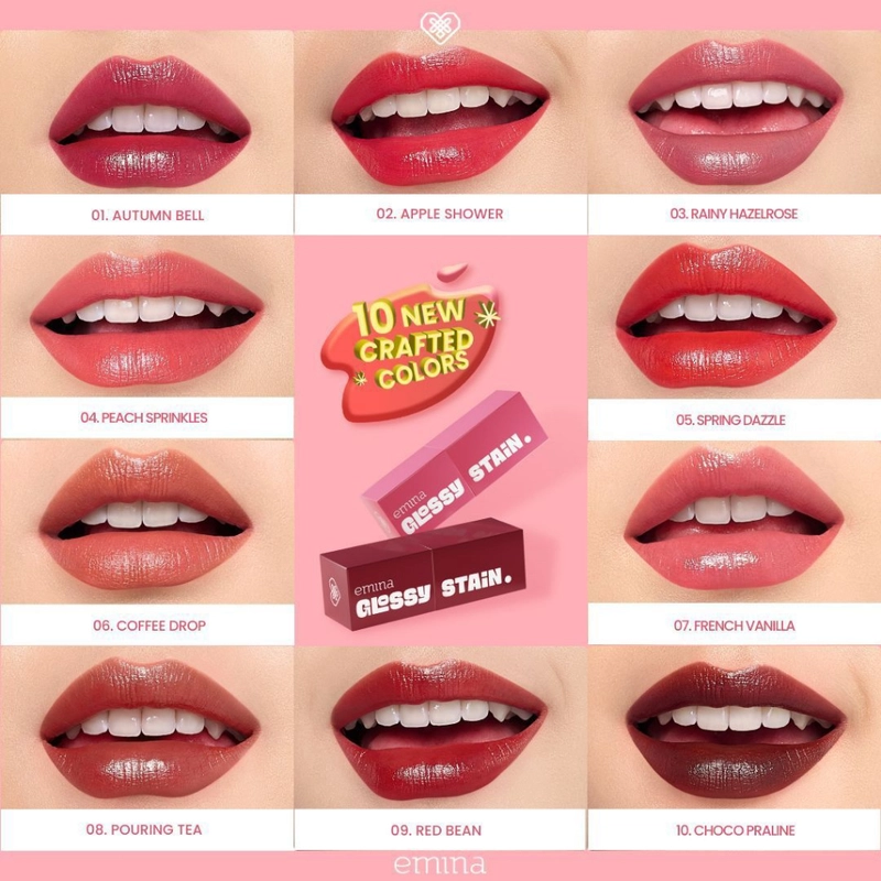 Product image ELYSIA - EMINA Glossy Stain 3gr 02 Apple Shower