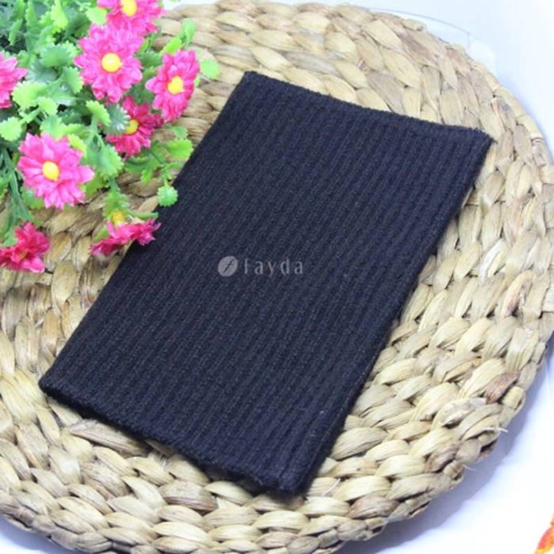 Product image Fayda - Inner Bandana Rajut Plain 16 x 18 Cm Black