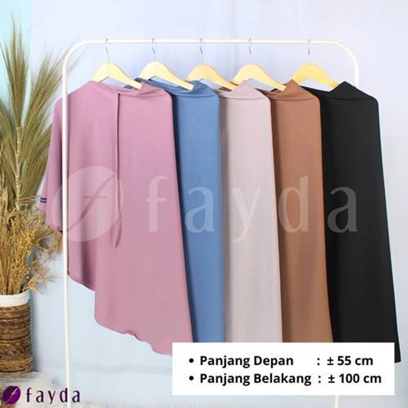 Product image Fayda - Bergo Tali Hana M All Size Black