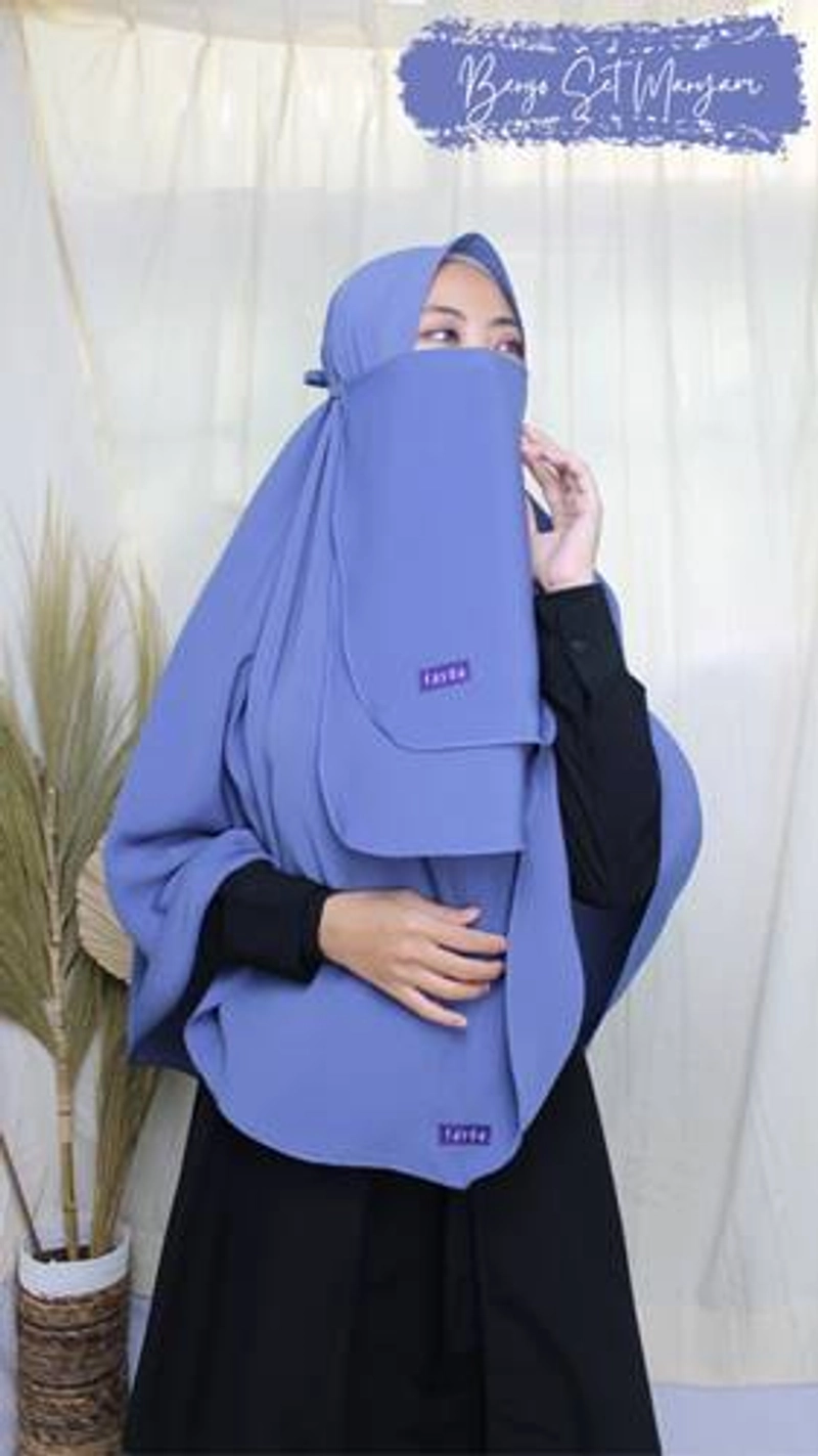 Fayda - Niqab Maryam All Size Denim