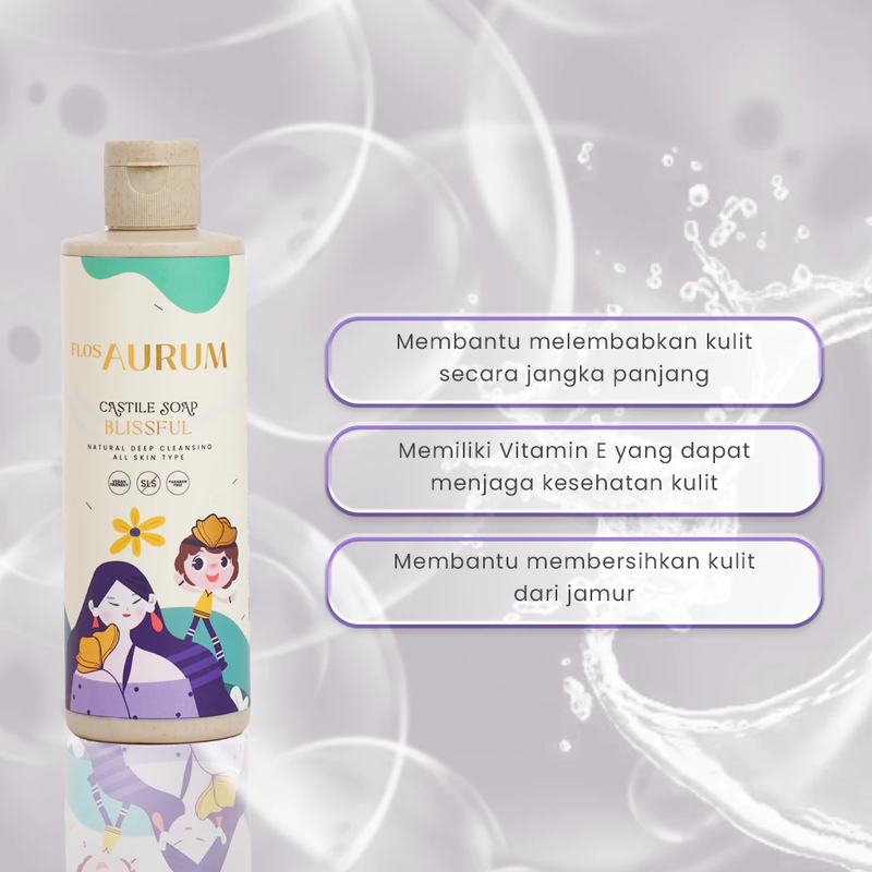 Product image Flos Aurum - Castile Soap Blissful 250ml Blissful