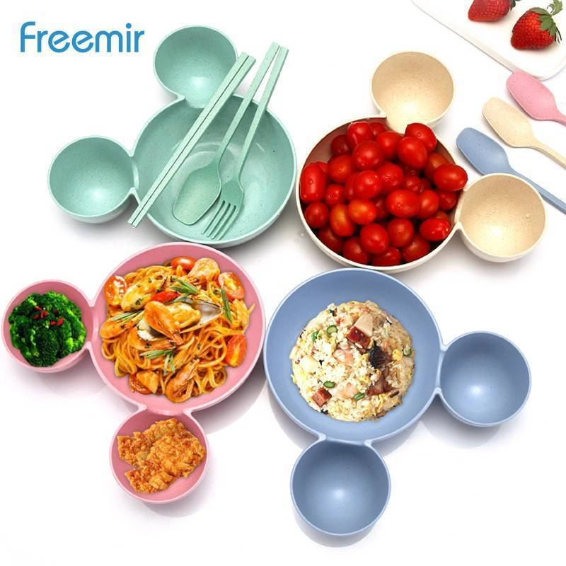 Product image freemir Mickey Tableware set 4PCS MT4F-4701 20 x 21cm Northern Rice