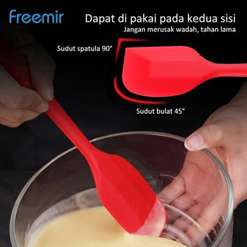 Product image freemir Cooking Silicone Tools Sets 6PCS CSTF-5301 29 x 7.5 x 4cm Red