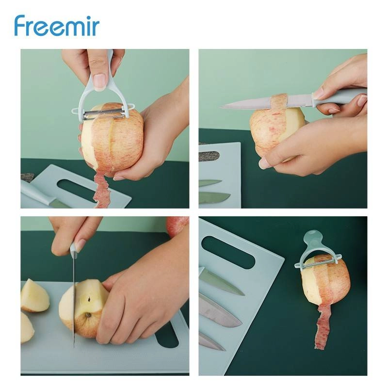 Product image Freemir Fruit Knives 5pcs/set 20 x 30 x 1.5cm Green