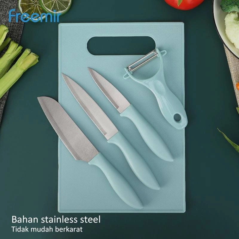 Product image Freemir Fruit Knives 5pcs/set 20 x 30 x 1.5cm Green