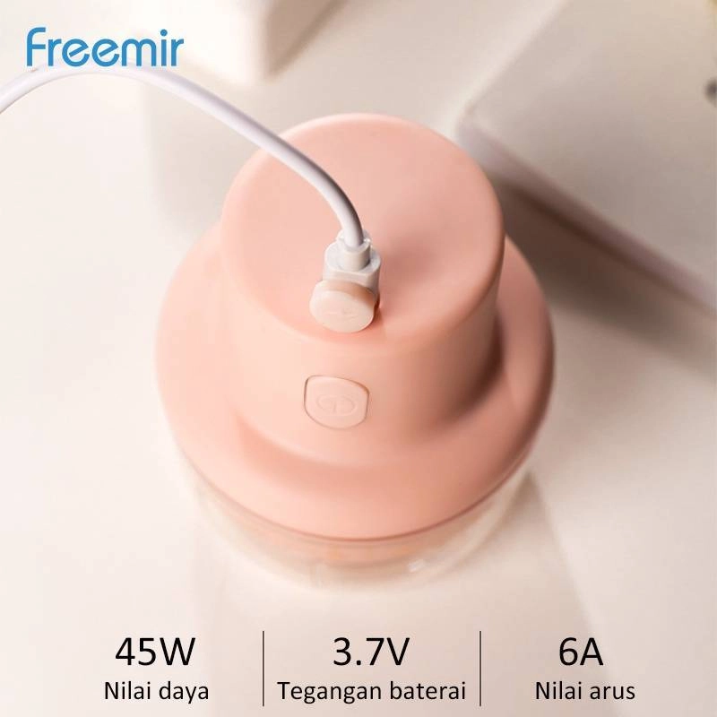Product image Freemir Large Electric Vegetable Cutter 250 ml Pink