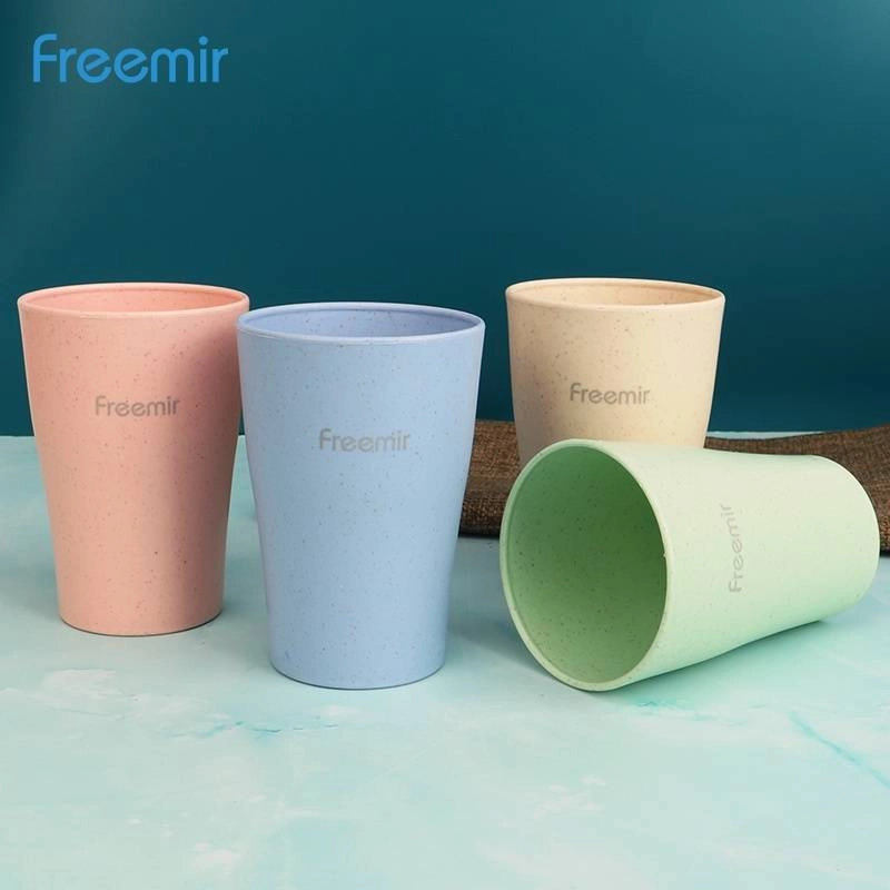 Product image Freemir Wheat Straw Cup 4PCS SC4F-6301 190 ml Mixed Color