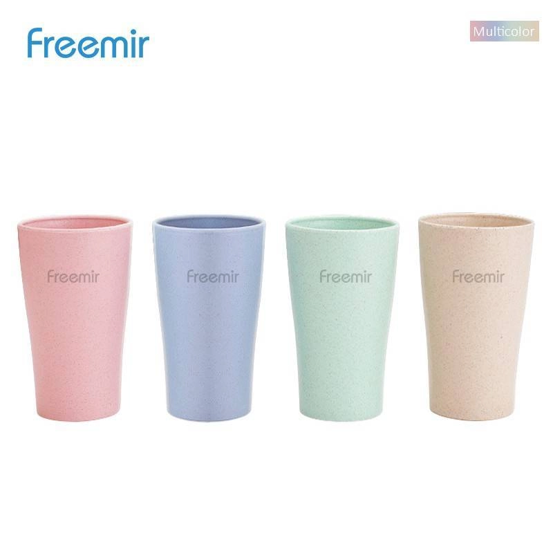 Product image Freemir Wheat Straw Cup 4PCS SC4F-6301 190 ml Mixed Color