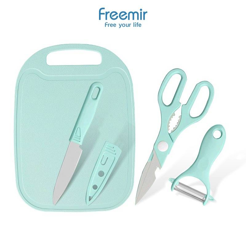 Product image Freemir Fruit Cutter 4-Piece Set 19.5*26.2*2 Green