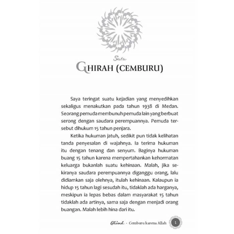 Product image Gema Insani - Ghirah;Cemburu Karena Allah SC 18.3 x 12.3 cm