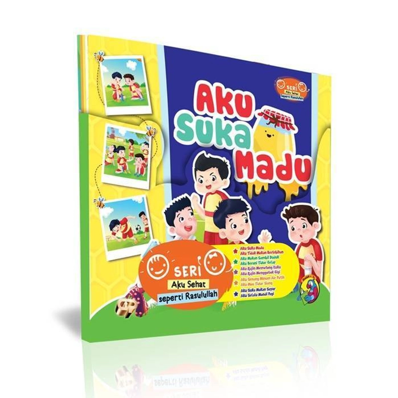 Product image Gema Insani - 1 Set Seri Aku Sehat Seperti Rasulullah SC 20 x 21 cm
