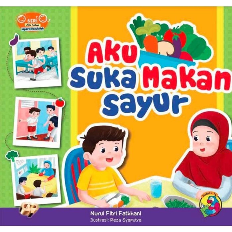 Product image Gema Insani - 1 Set Seri Aku Sehat Seperti Rasulullah SC 20 x 21 cm