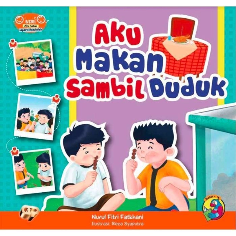 Product image Gema Insani - 1 Set Seri Aku Sehat Seperti Rasulullah SC 20 x 21 cm