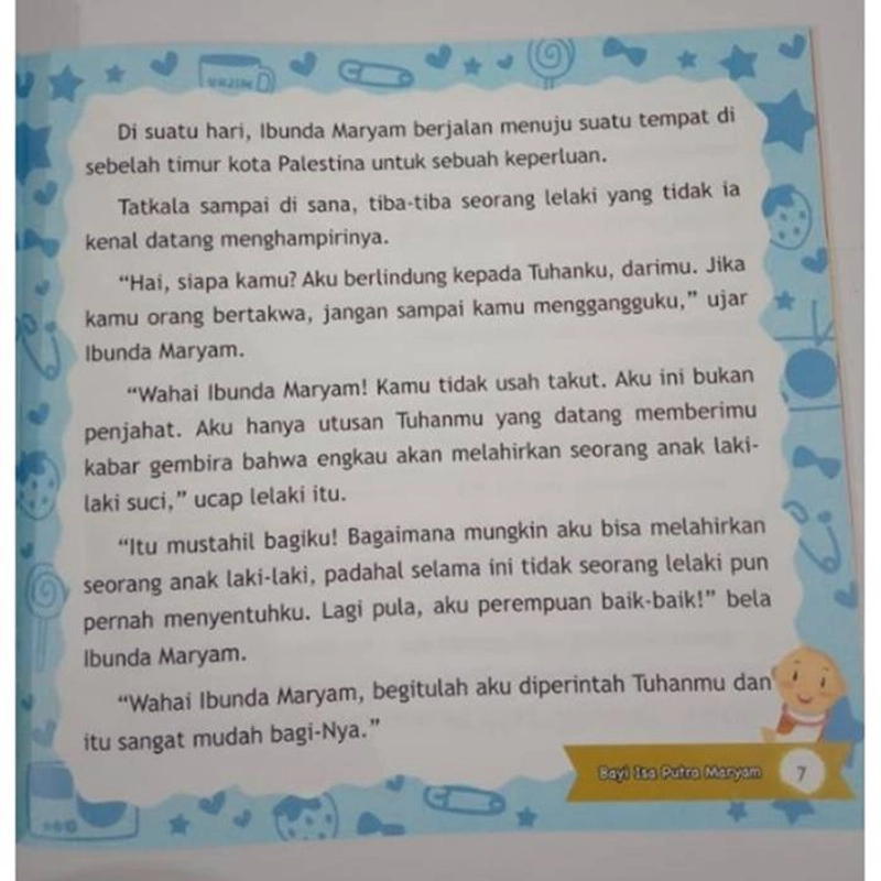 Product image Gema Insani - Buku Kisah 7 Bayi Bisa Bicara 20 x 21 cm SC