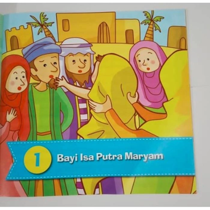 Product image Gema Insani - Buku Kisah 7 Bayi Bisa Bicara 20 x 21 cm SC