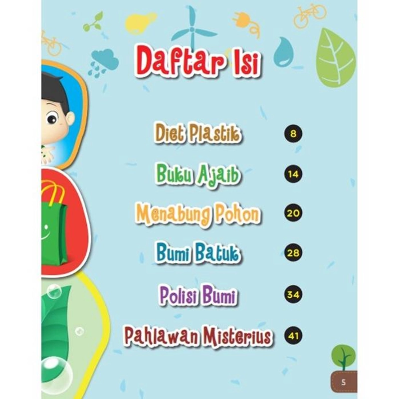 Product image Gema Insani - Buku Pahlawan Bumi 24 x 19 cm SC