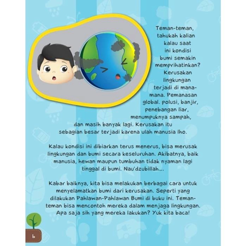 Product image Gema Insani - Buku Pahlawan Bumi 24 x 19 cm SC
