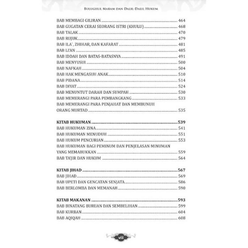 Product image Gema Insani - Buku Bulughul Maram, Kumpulan dalil-dalil Hukum 23 x 15.2 HC