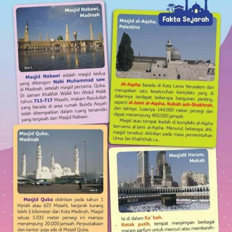 Product image Gema Insani - Buku Komik Petualangan Ke Masjid-Masjid Bersejarah di Dunia 28 x 21 SC