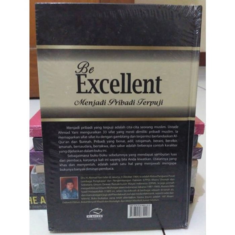 Product image Gema Insani - Buku Be Excellent Menjadi Pribadi Terpuji 23 x 15.2 cm HC