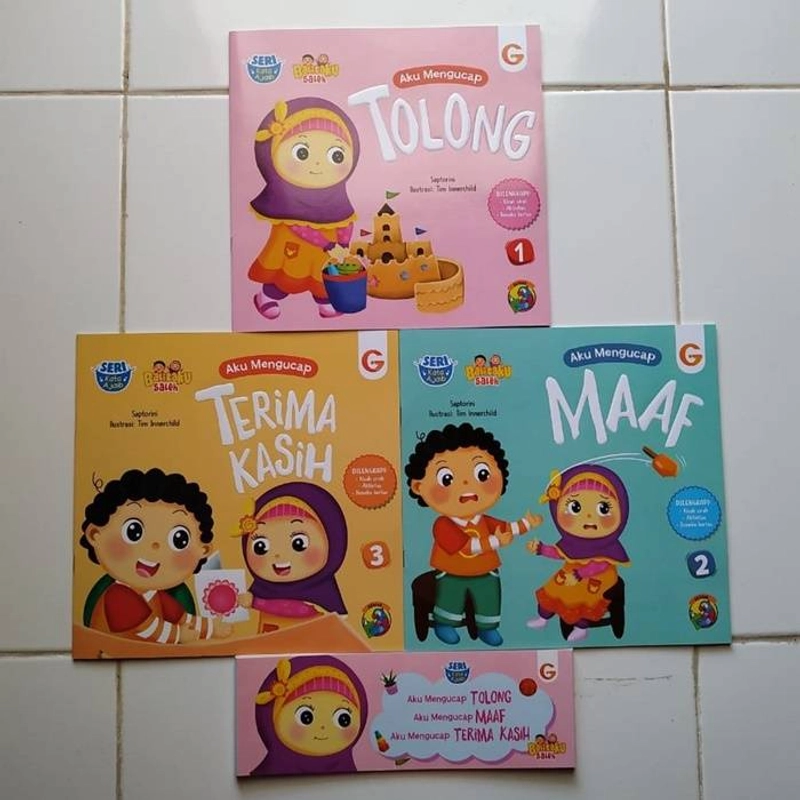 Product image Gema Insani - Buku 1 Set Seri Kata Ajaib 23 cm x 22.5 cm SC