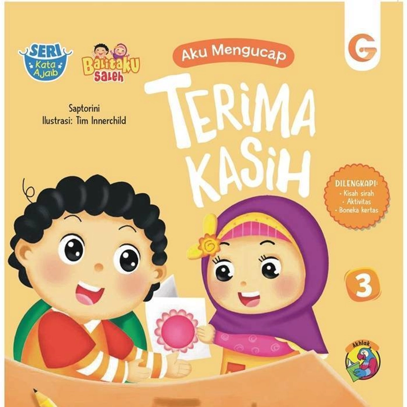 Product image Gema Insani - Buku 1 Set Seri Kata Ajaib 23 cm x 22.5 cm SC