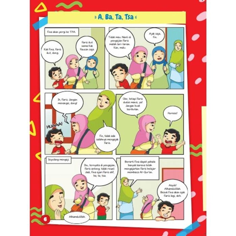 Product image Gema Insani - Buku Komik Hadist Akhlak Anak Hebat 28 x 21 cm