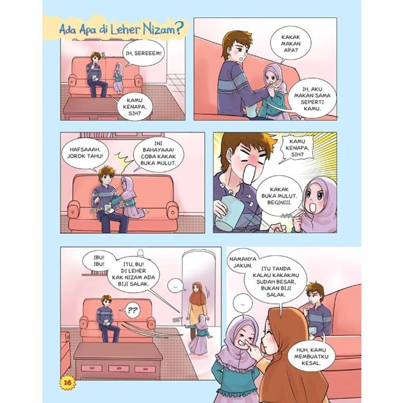 Product image Gema Insani - Buku Komik Puber Siapa Takut 28 x 21 cm